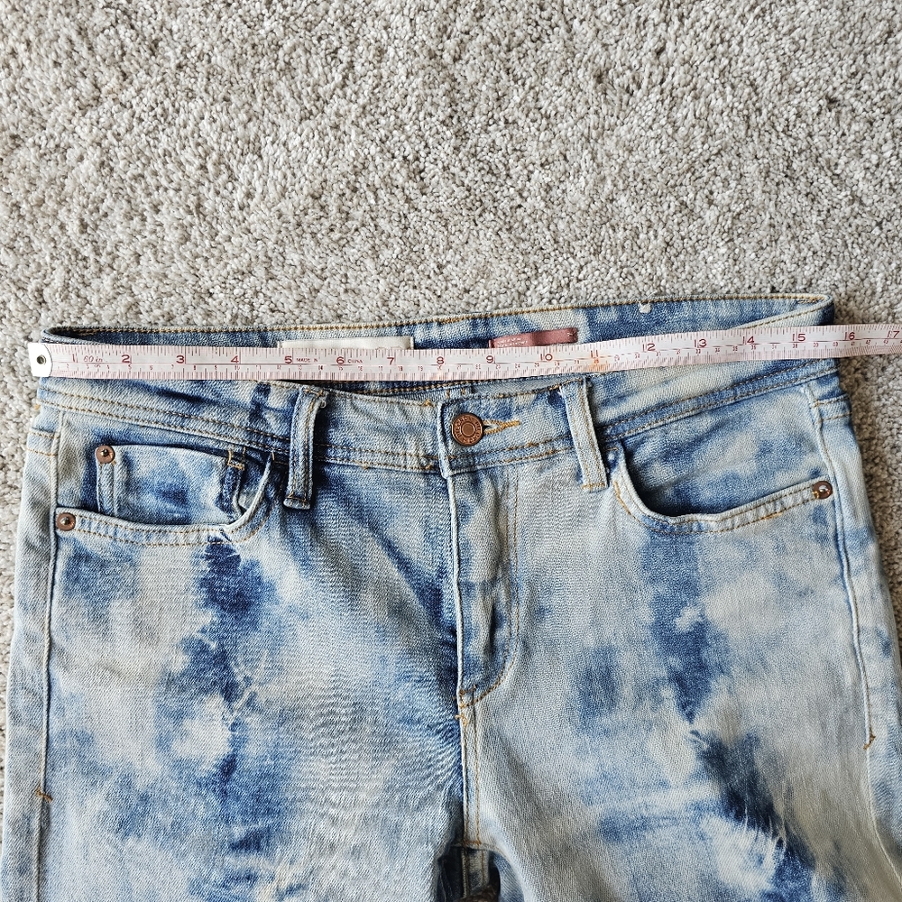 HOST PICK Pilcro The Slim Boyfriend Jeans Anthropologie Tie Die Fit like 27 - Picture 9 of 16